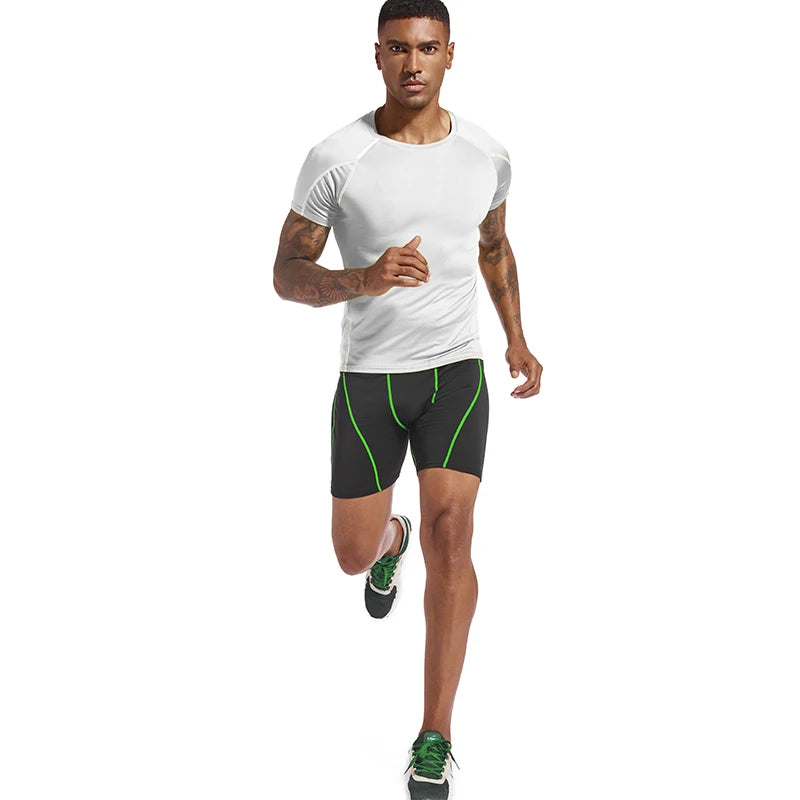 Men’s Compression Shorts – Summer Quick-Dry Skinny Tights