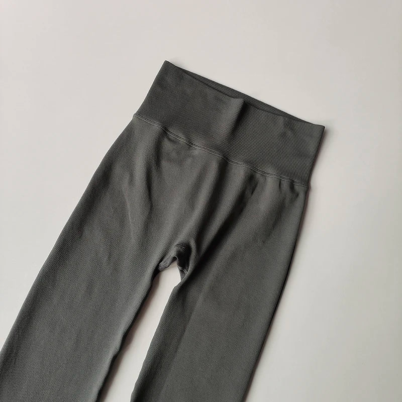 High-Waist Seamless Compression Yoga Pants