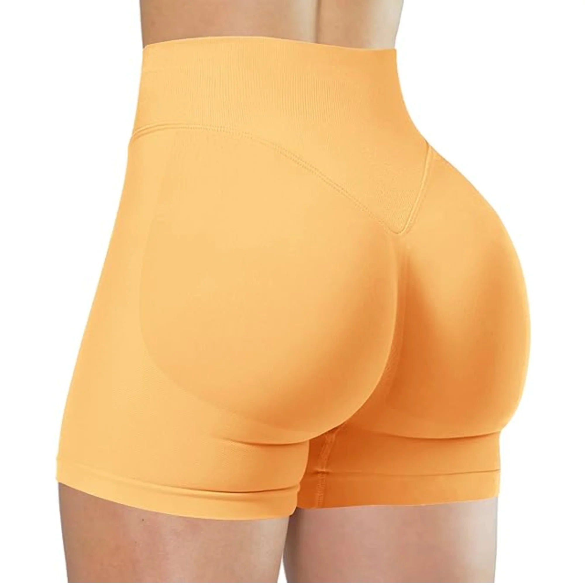 High-Waisted Yoga Shorts – Summer Fitness & Running Shorts