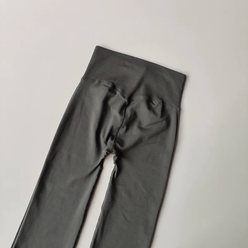 High-Waist Seamless Compression Yoga Pants