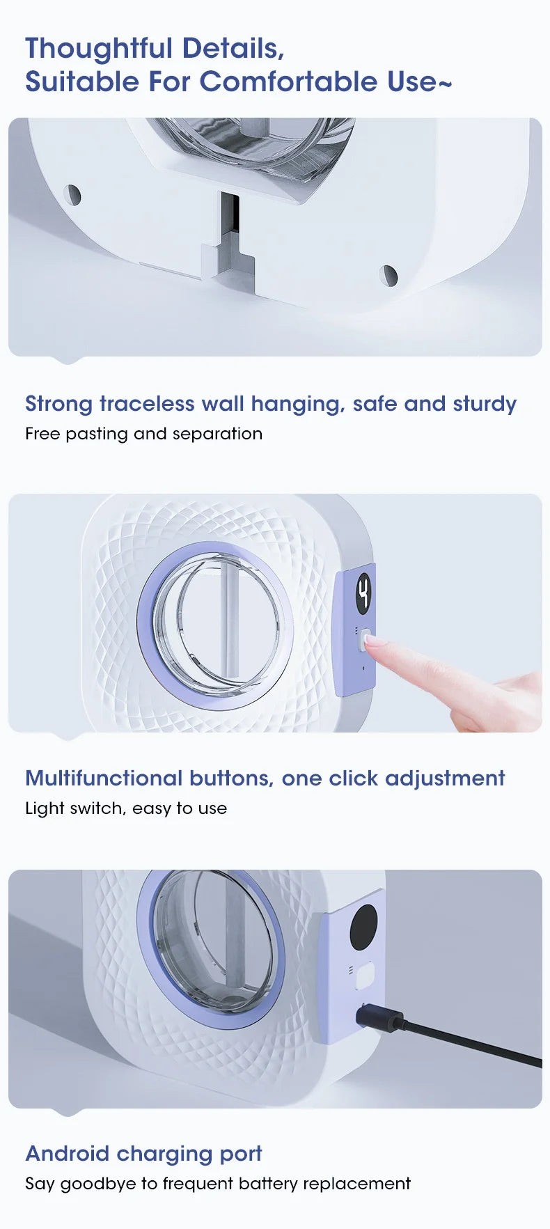 4-Speed Adjustable Digital Display Aromatherapy Diffuser Lavender Shangri-La Hilton Scent Deodorant for Bedroom Office Kitchen